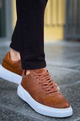Marsetti Herren Braun Casual Dicksohle Orthopädische Schnürschuhe 3