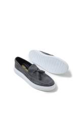 Marsetti Herren Anthrazit Casual Dicke Sohle Orthopädische Slip-On Schuhe 4