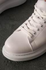 Marsetti Erkek Beyaz Deri Günlük Ayakkabı Sneaker Modeli 3