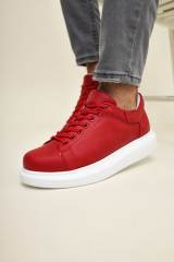 Marsetti Herren Rote Wildleder Casual Sneaker 3