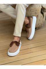 Marsetti Herren Taba Textil Dicksohle Casual Schnürschuhe 3